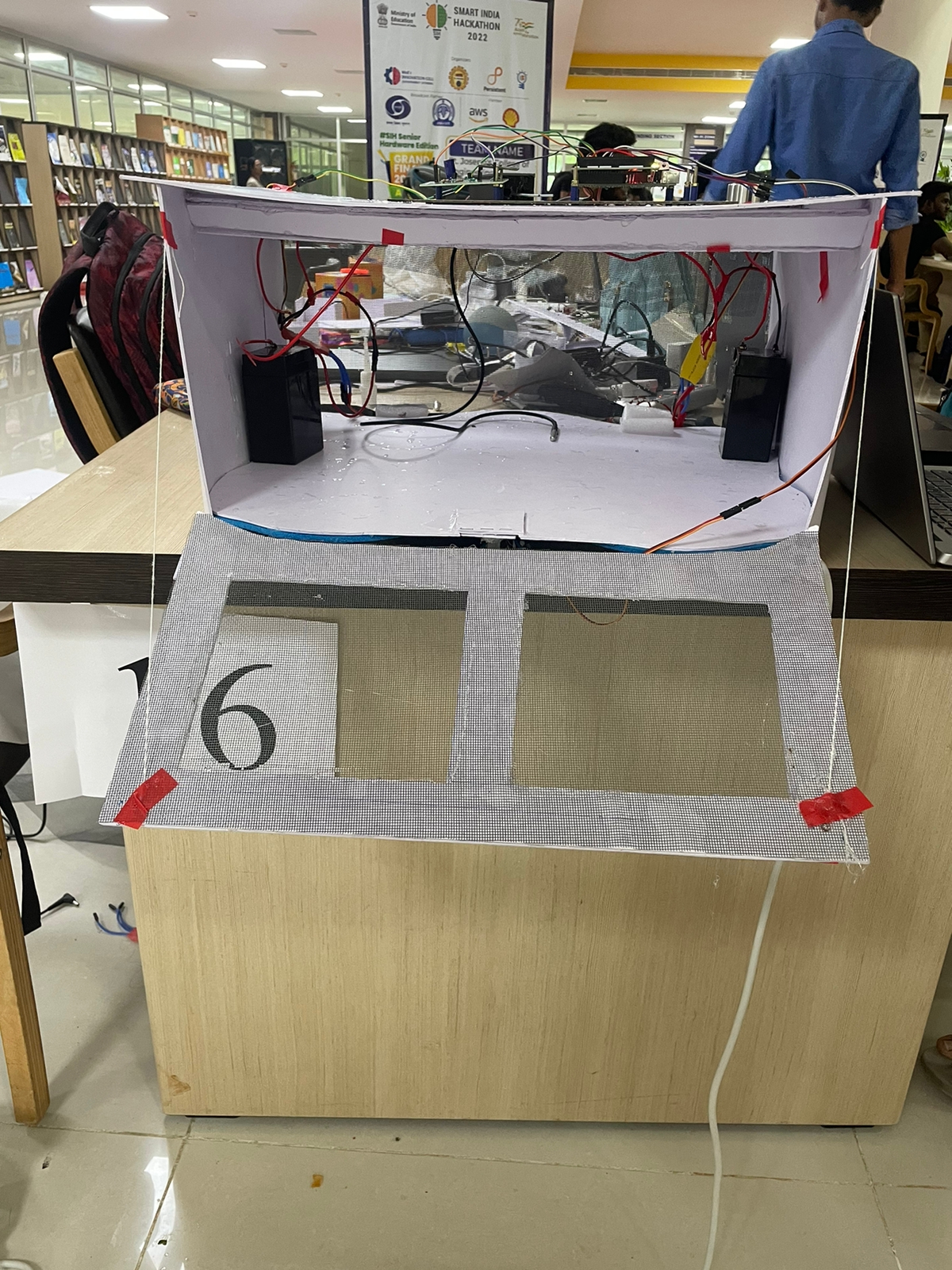 WaterBot on display at SIH 2022