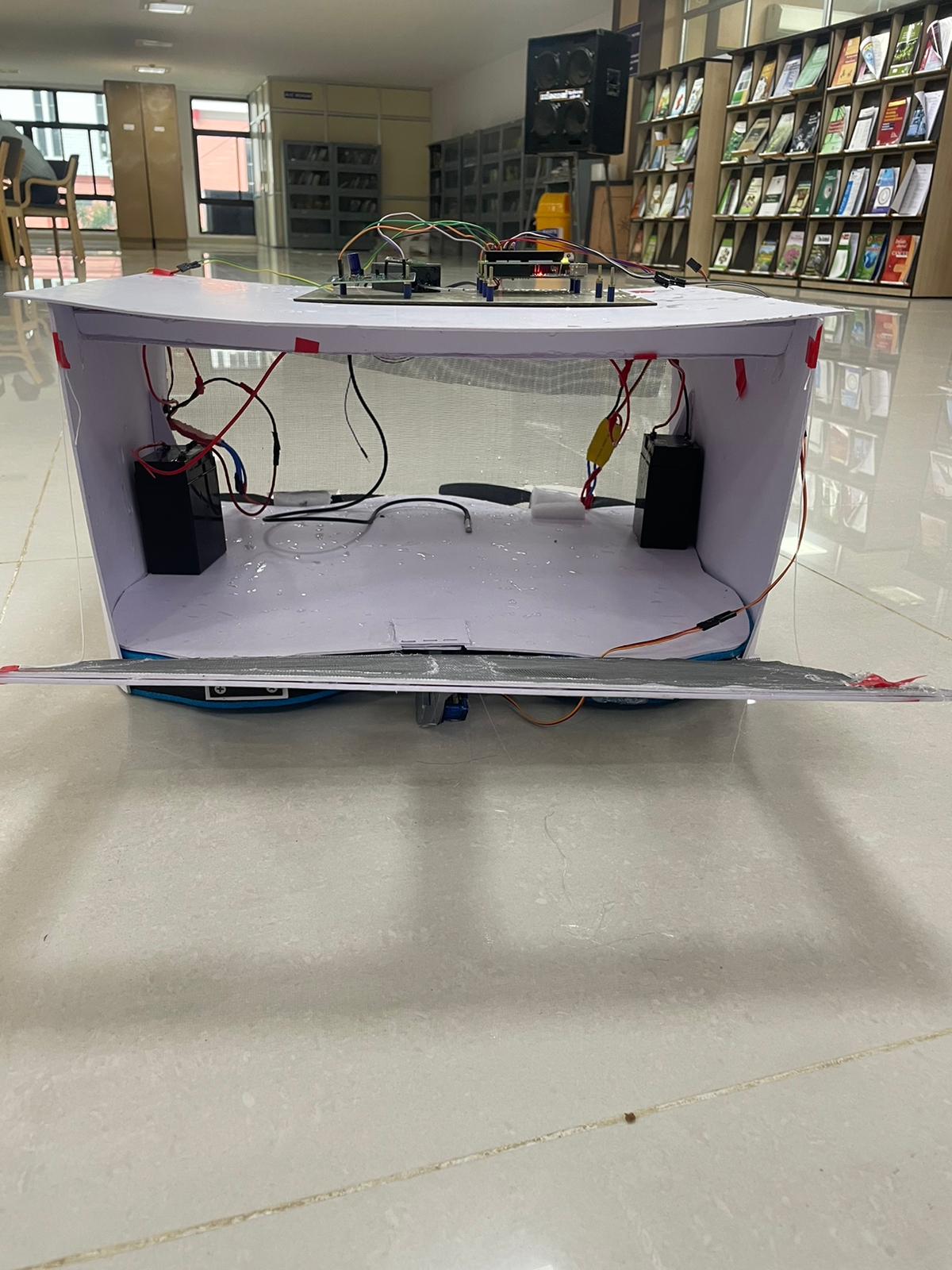 WaterBot prototype front view